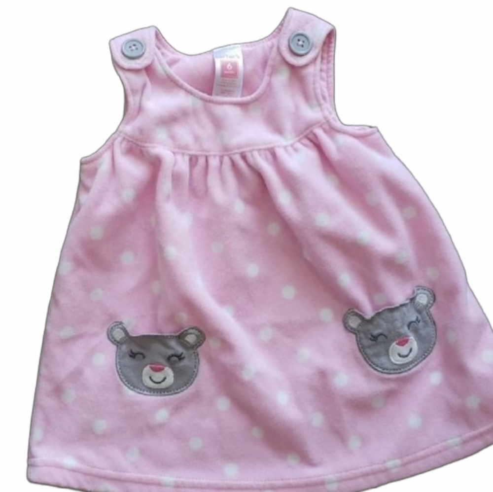 Pink fleece jumper